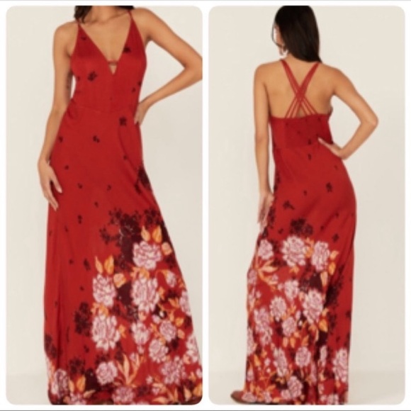 Free People GET TO YOU MAXI DRESS NWT - Picture 3 of 12